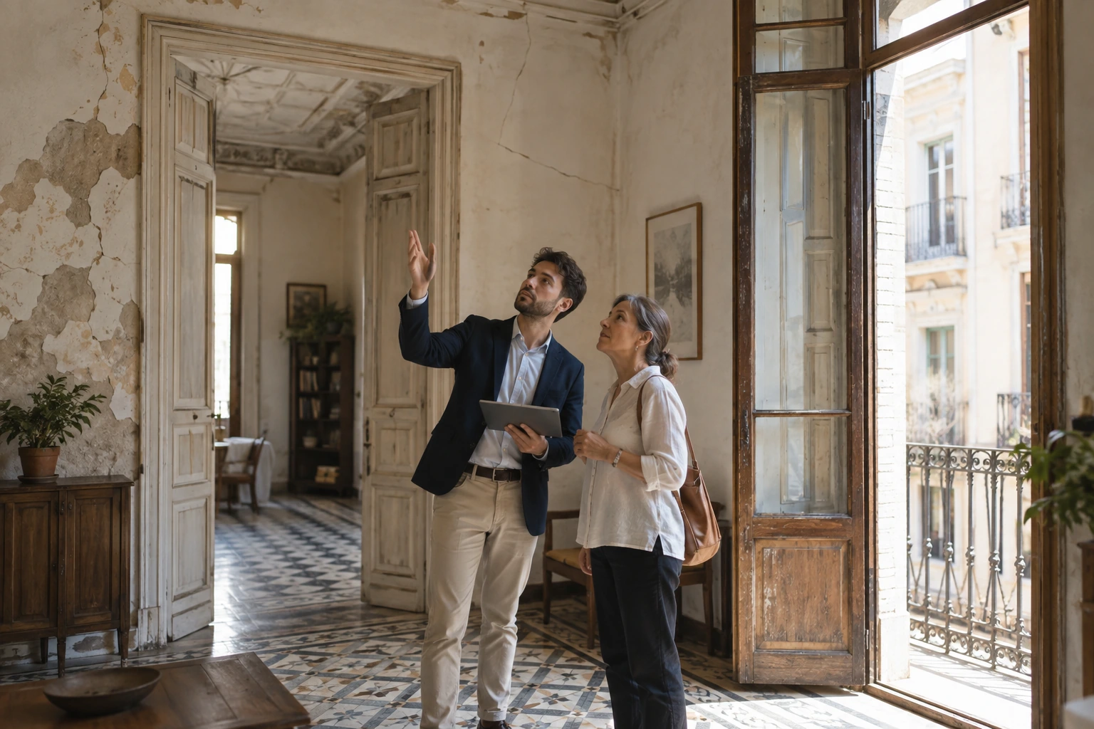 Imagen de ambiente sobre cómo vender un piso antiguo en valencia sin ocultar sus problemas