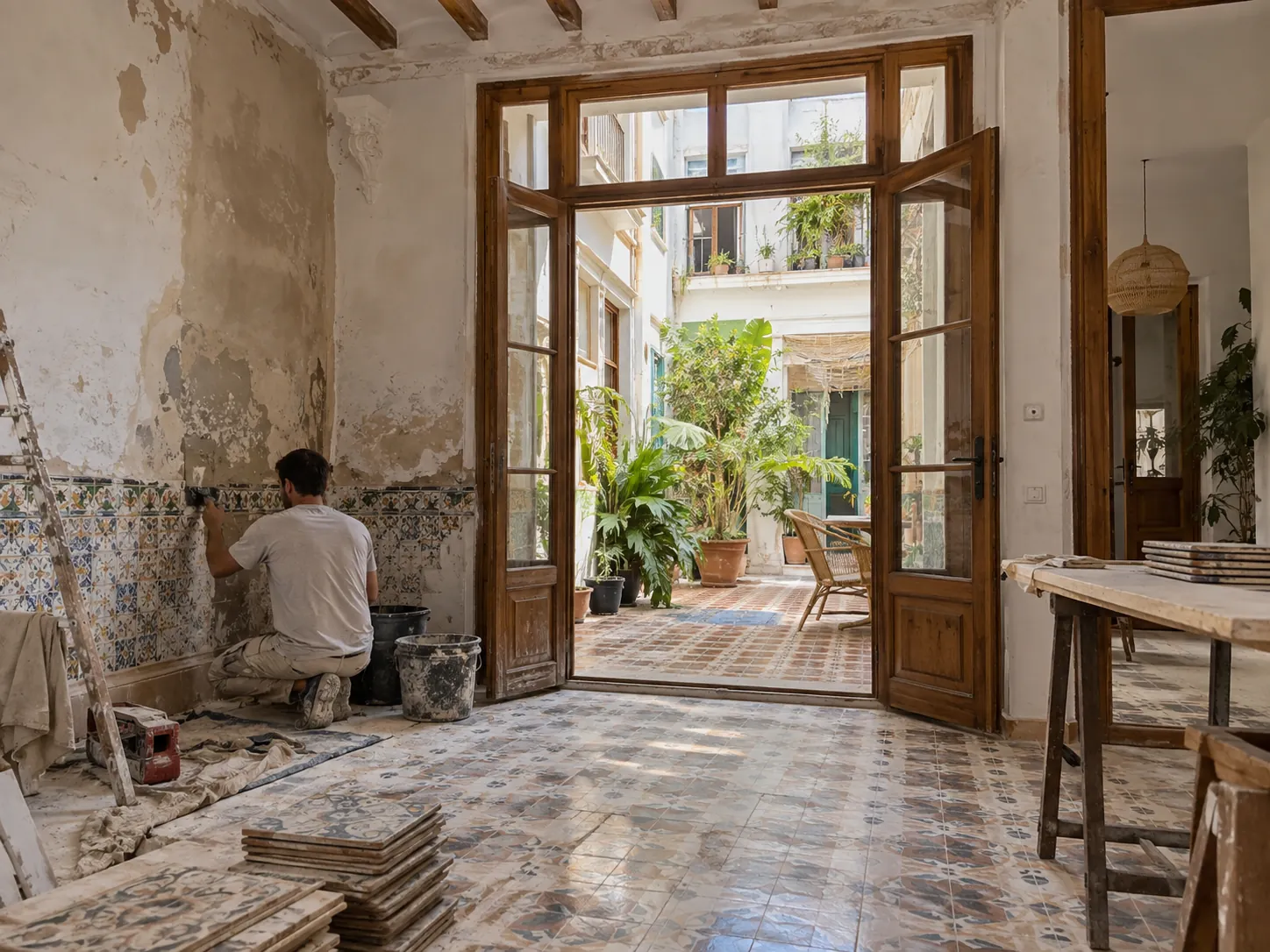 Imagen ilustrativa: Reformas en El Cabanyal: cómo renovar una vivienda respetando su arquitectura
